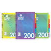 Picture of SPIRAL NOTEBOOK A4 WITH DIVIDER